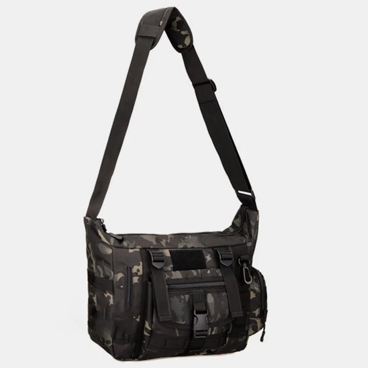 Herren Umhängetasche | Crossbody Tasche mit mehreren Fächern und Laptopfach