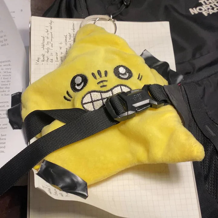 Springendes animiertes Stern-Plüschtier | Zappelt &amp; reagiert auf Berührung | USB-aufladbar | Mit versteckten Schaltern | 2 Farben