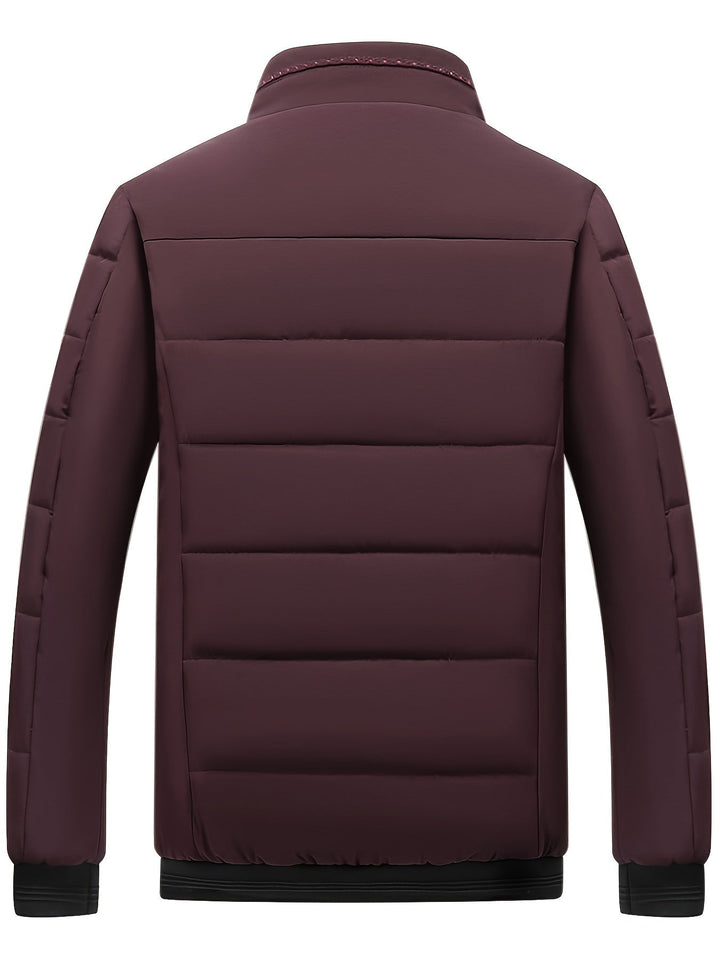 Herren Steppjacke | Gefütterte Übergangsjacke mit praktischen Taschen für Alltag, Freizeit und kühle Tage