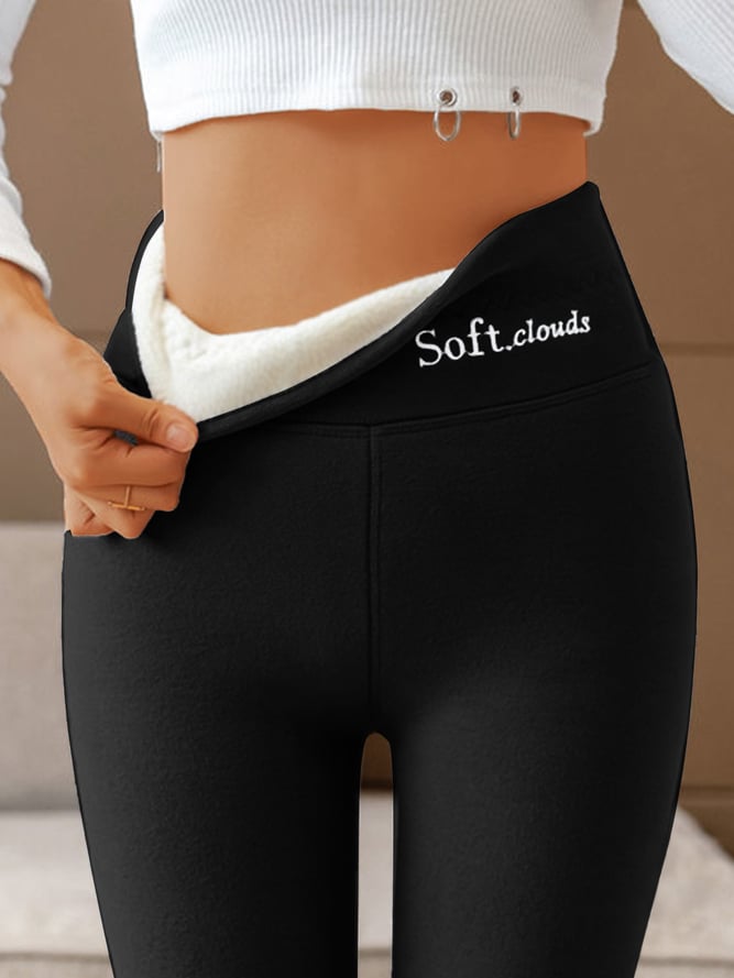 Naisten thermo-legginssit fleecevuorella | erityisen lämpimät ja joustavat | 9/10-pituus, muotoileva istuvuus | S–4XL