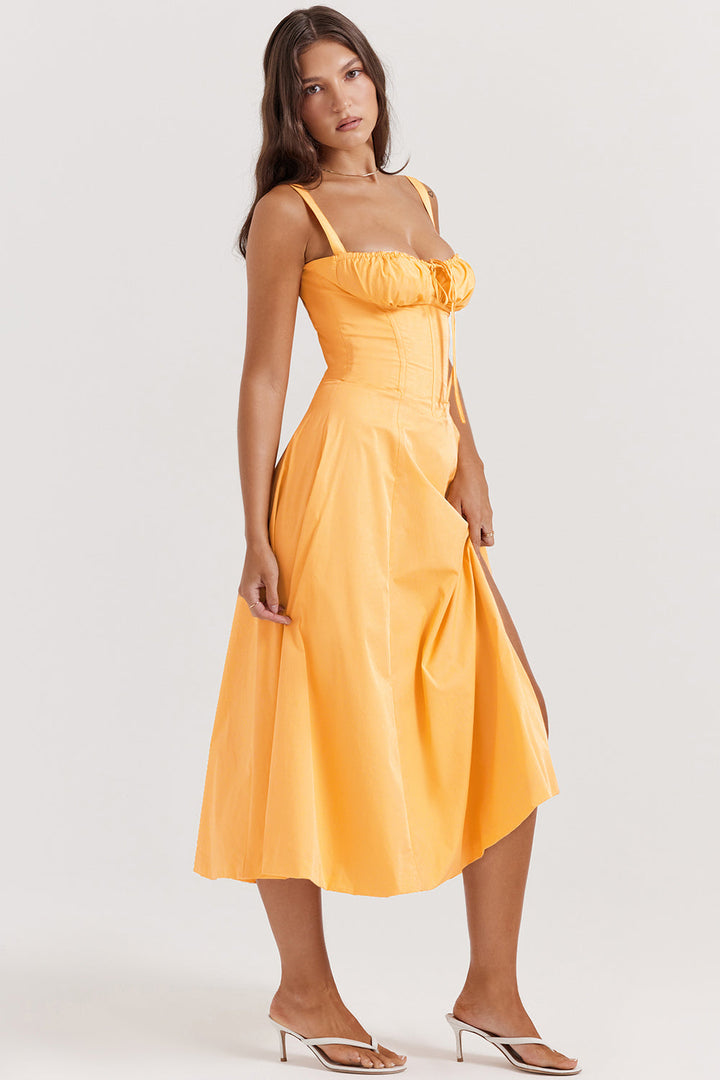 Damen Korsettkleid Elegant &amp; Figurbetont | Sommerkleid mit Femininer Silhouette | Für Partys, Hochzeiten &amp; Besondere Anlässe