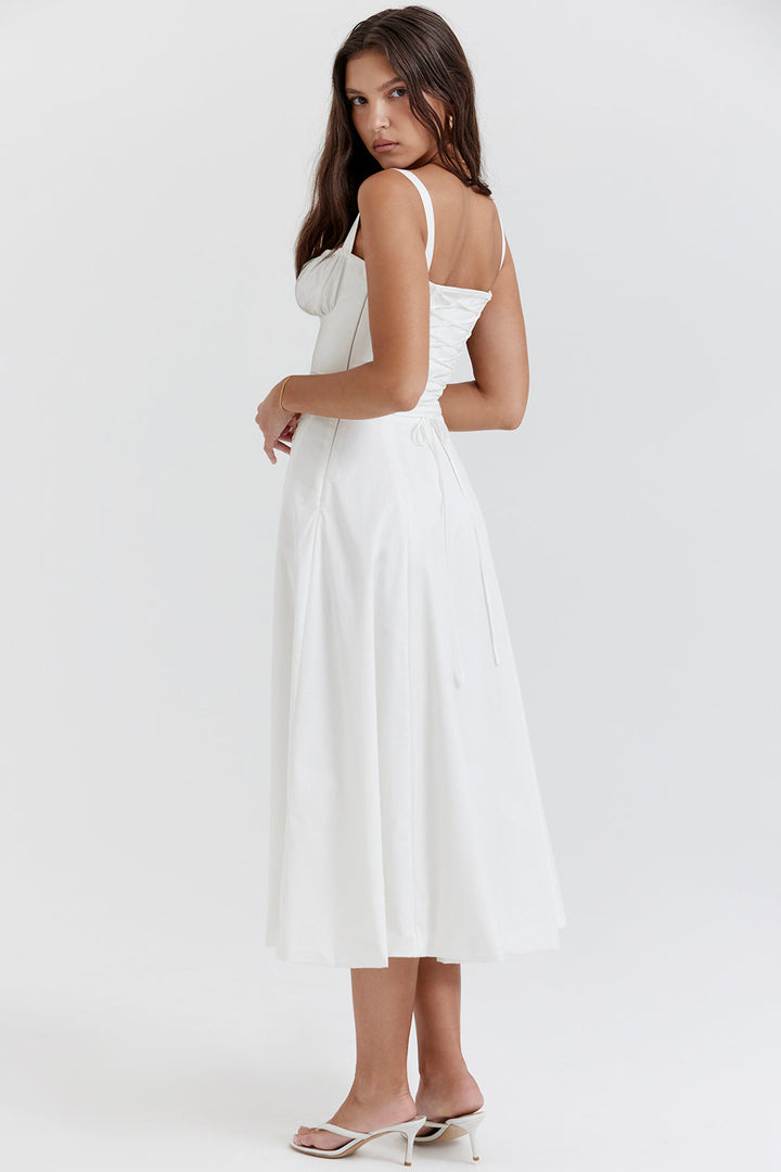 Damen Korsettkleid Elegant &amp; Figurbetont | Sommerkleid mit Femininer Silhouette | Für Partys, Hochzeiten &amp; Besondere Anlässe