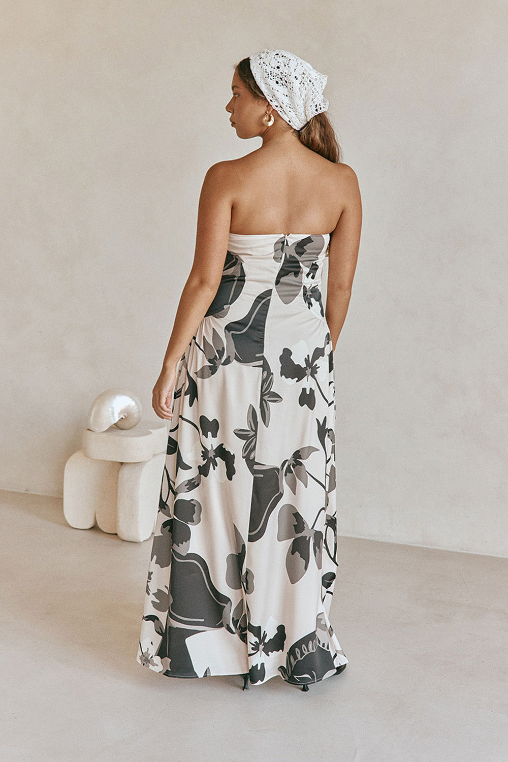 Damen Musterkleid Zephyra Floras Muse | Einmaliges Sample-Kleid | Mit kleinen Flecken an einzelnen Stellen