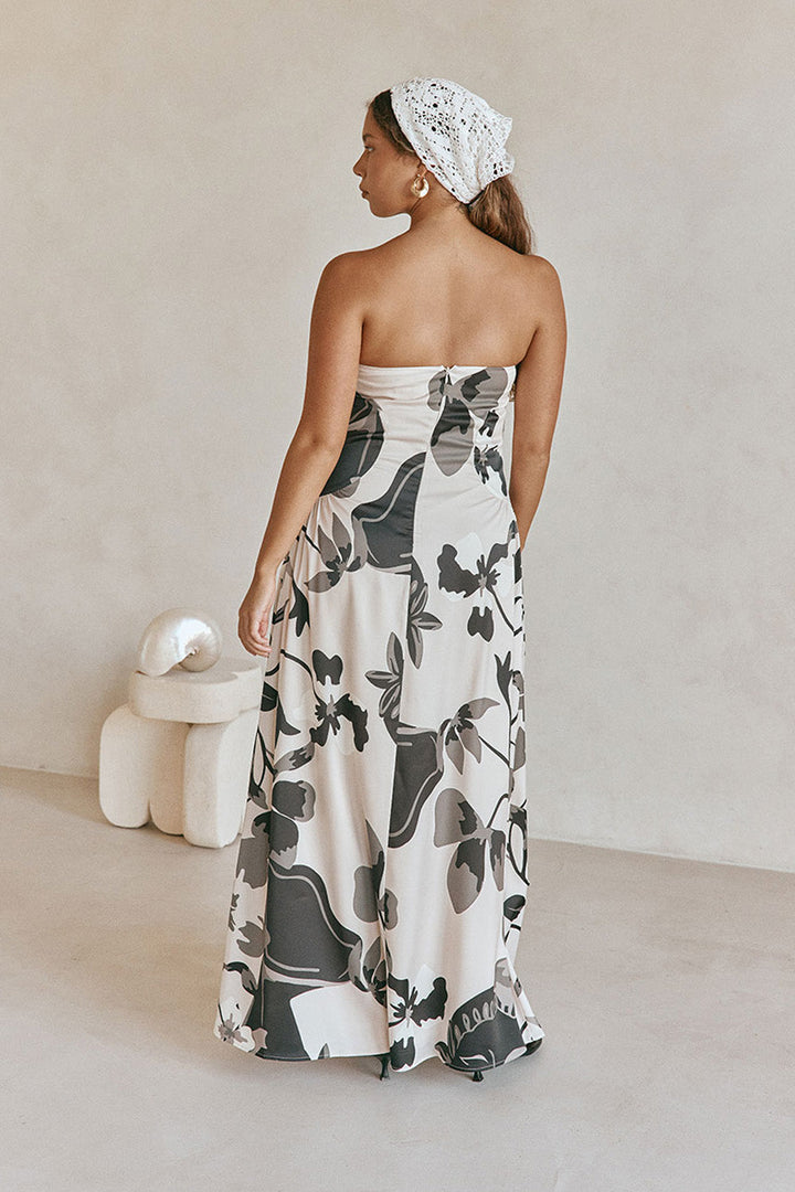 Damen Musterkleid Zephyra Floras Muse | Einmaliges Sample-Kleid | Mit kleinen Flecken an einzelnen Stellen