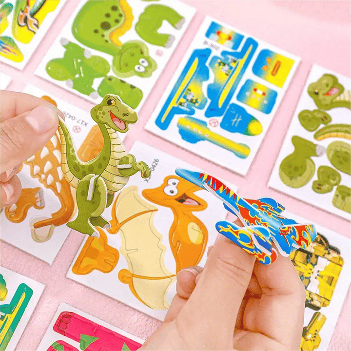BrainBlox – 3D Cartoon-Puzzle für Kinder