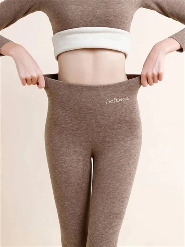 Naisten thermo-legginssit fleecevuorella | erityisen lämpimät ja joustavat | 9/10-pituus, muotoileva istuvuus | S–4XL