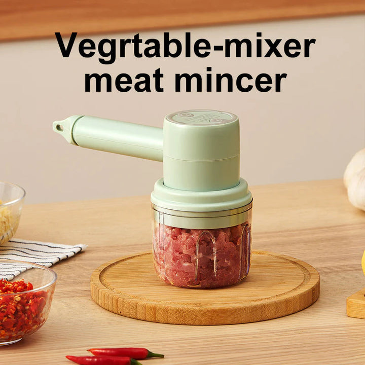 Cordless hand mixer | 3 speeds | Rechargeable | Stainless steel beaters