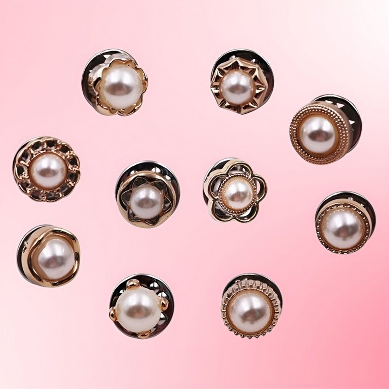 Kleine Broschen-Clips aus Legierung 1–1,8 cm | sichere Fixierung für Blusen &amp; Schals | leicht &amp; wiederverwendbar | 2er-Set