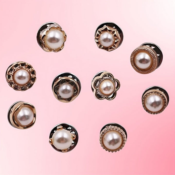 Kleine Broschen-Clips aus Legierung 1–1,8 cm | sichere Fixierung für Blusen &amp; Schals | leicht &amp; wiederverwendbar | 2er-Set