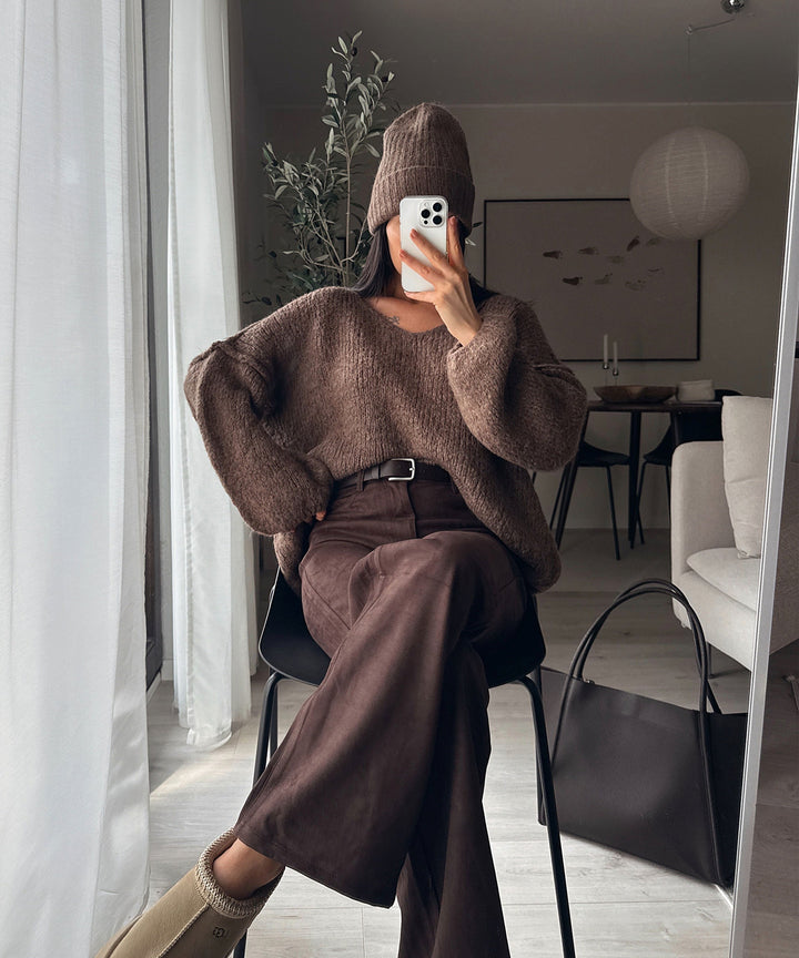 Damen Mütze | Weiche Strickmütze für Herbst &amp; Winter
