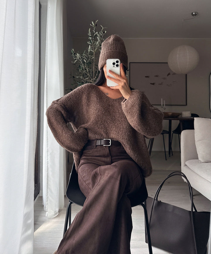 Damen Mütze | Weiche Strickmütze für Herbst &amp; Winter