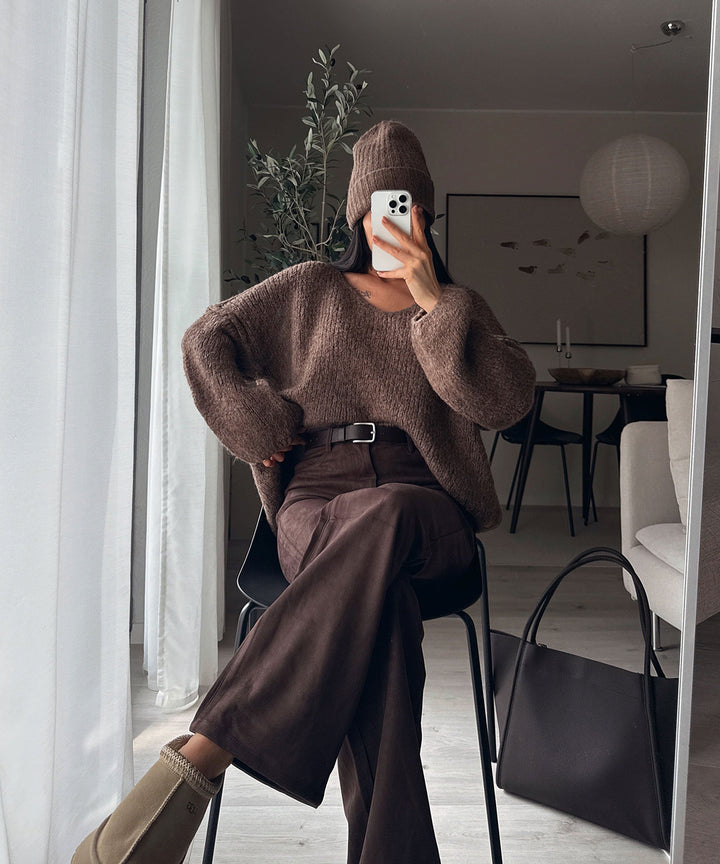 Damen Mütze | Weiche Strickmütze für Herbst &amp; Winter