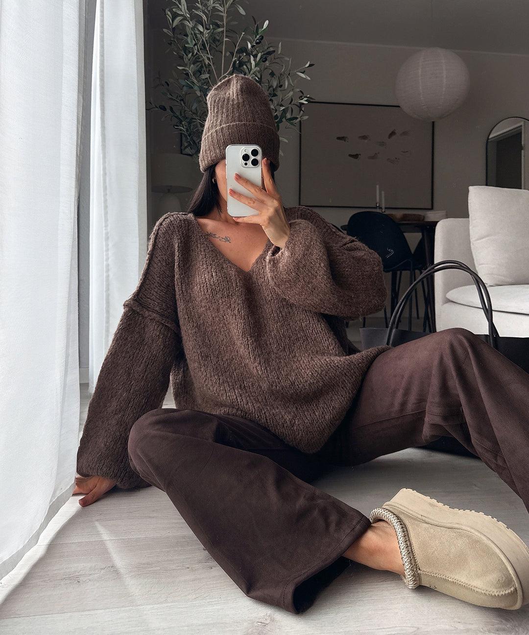 Damen Mütze | Weiche Strickmütze für Herbst &amp; Winter