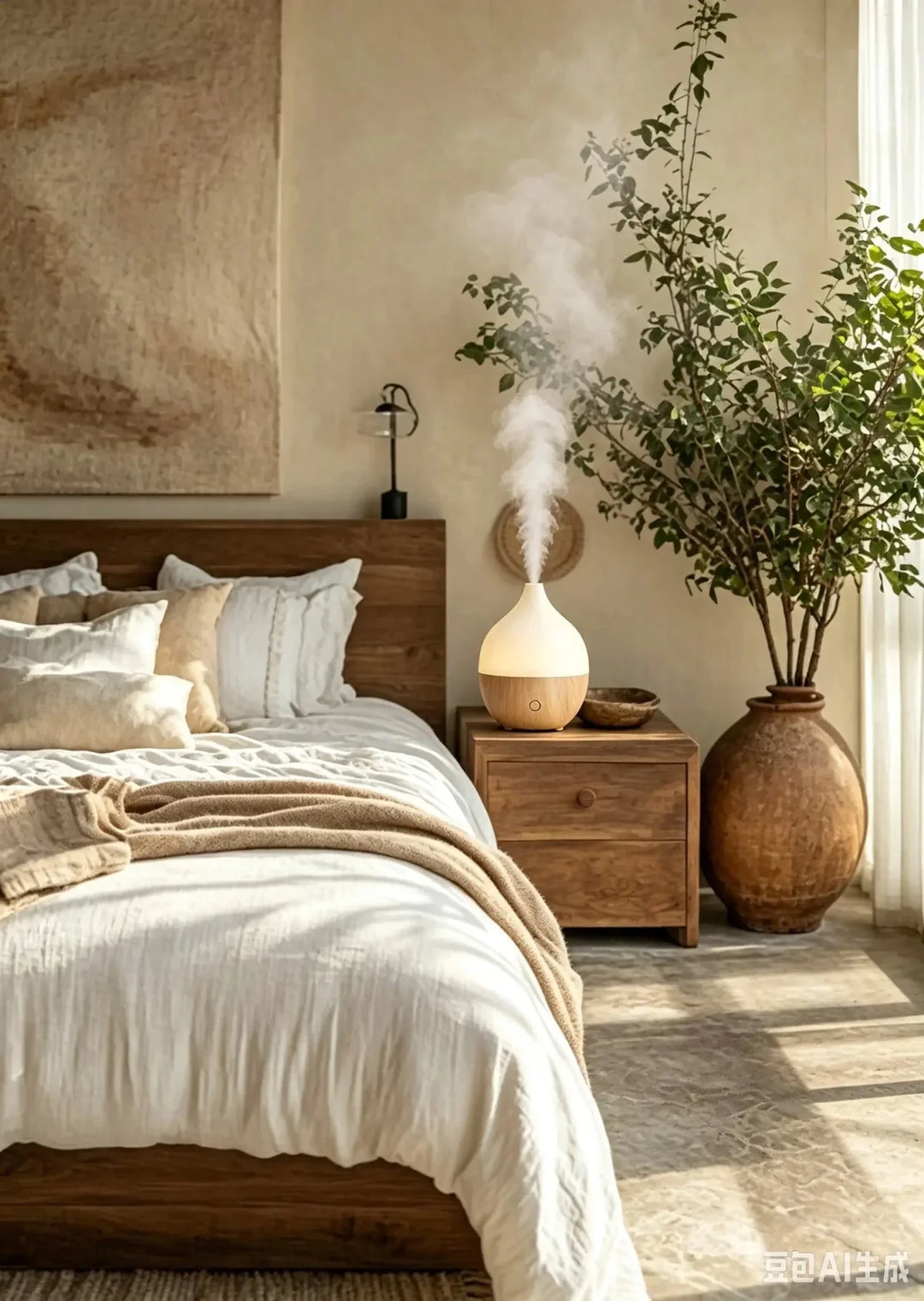 Aroma Diffuser | Mini-Diffuser mit 100 ml Tank, Kaltnebel und Schlafmodus