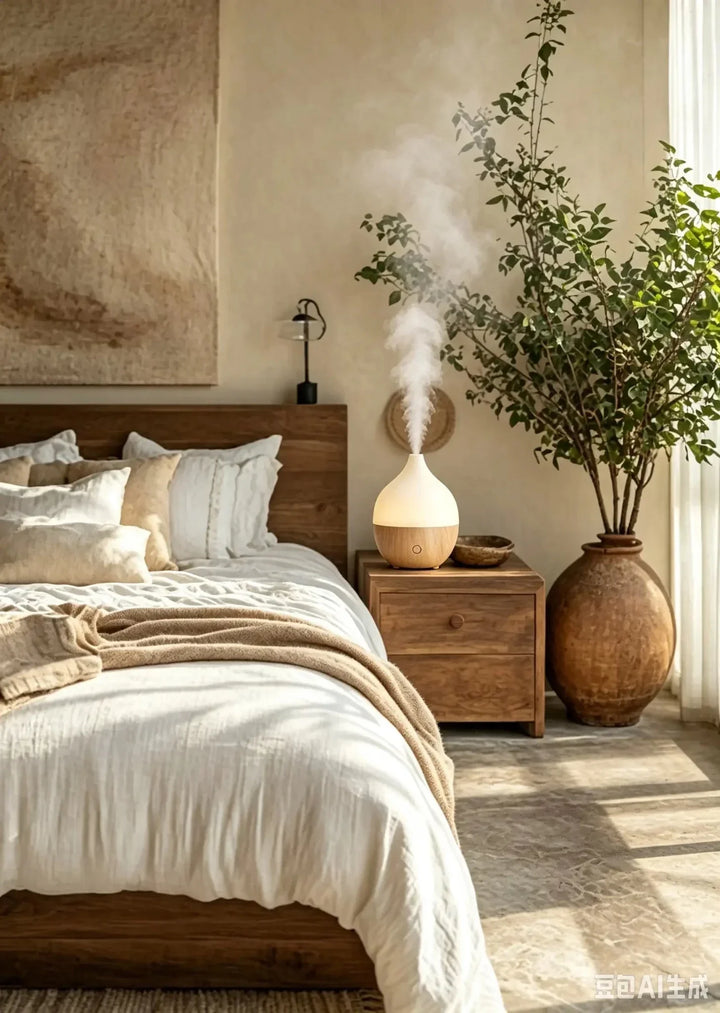 Aroma Diffuser | Mini-Diffuser mit 100 ml Tank, Kaltnebel und Schlafmodus