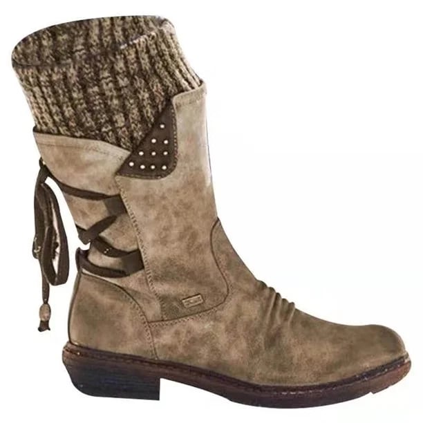 Olympie™ WinterStiefel | Wasserdicht, Warm &amp; Langlebig | Mid-Calf Design | Rutschfest &amp; Komfortabel