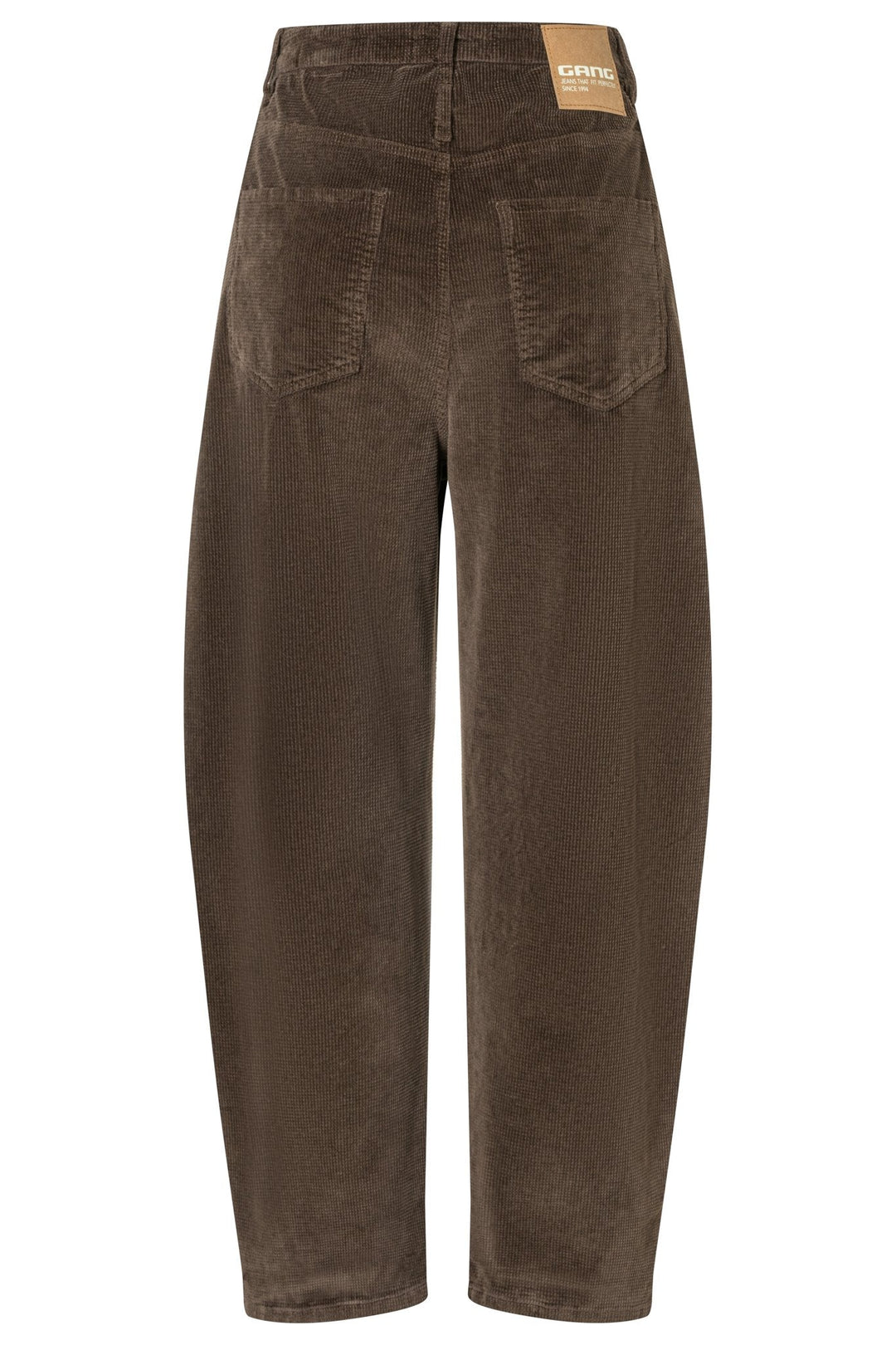 Cordhose | O-Shape mit hoher Leibhöhe und verkürztem, konischem Bein