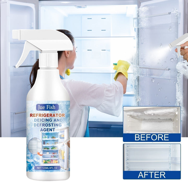 Abtau-Spray 118 ml gegen Eis &amp; Frost | Schnelles Enteisen für Kühlschrank, Gefrierschrank &amp; Autoscheiben | Bis -30 °C