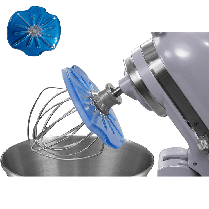 Whisk Cleaner for KitchenAid 6-Wire | Remove Dough Residue in Seconds | Splash Guard Holder | For 4.5–5 qt Tilt-Head &amp; Lift Bowl