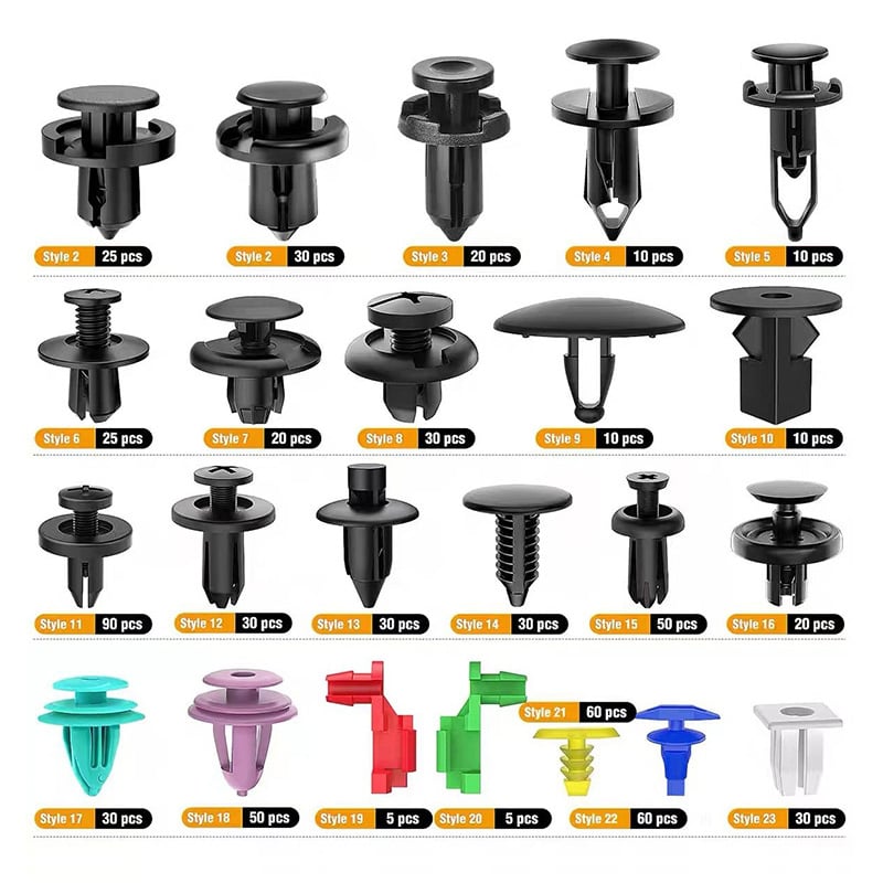 SnapGuard – 725 clips de fixation auto – kit de base