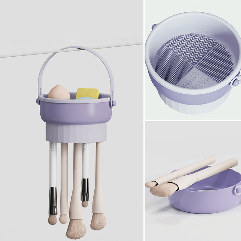 Make-up-Pinsel Reinigungsstation 3-in-1 | Reinigen, Trocknen &amp; Aufbewahren | GlamPure