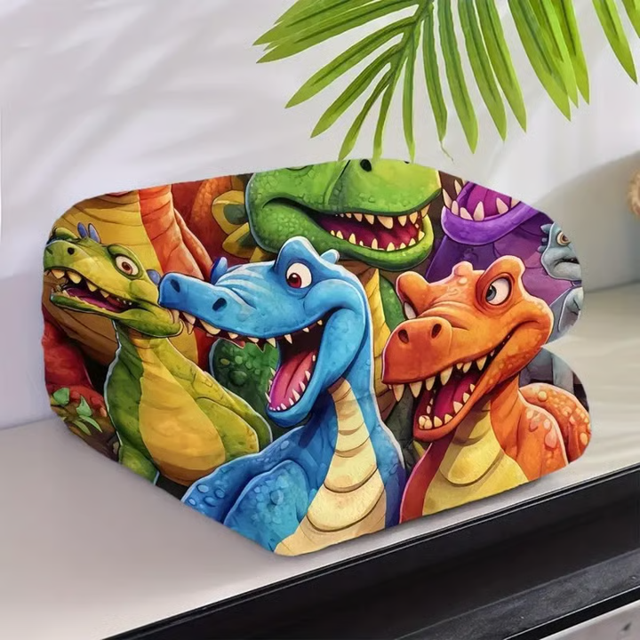 Flanelldecke mit HD-Dinosaurierdruck | Weiche, warme Kuscheldecke für Sofa &amp; Bett | Leicht, waschbar &amp; fusselfrei