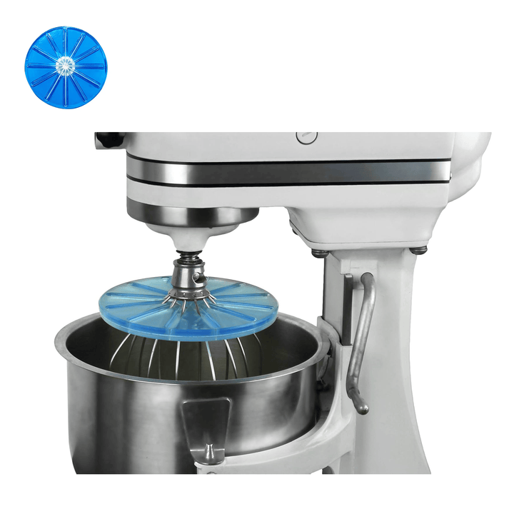 Whisk Cleaner for KitchenAid 6-Wire | Remove Dough Residue in Seconds | Splash Guard Holder | For 4.5–5 qt Tilt-Head &amp; Lift Bowl