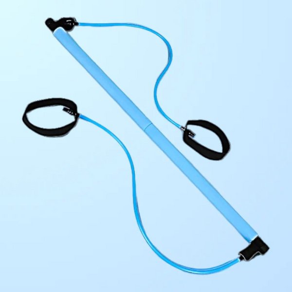 Pilates Widerstandstrainer für Ganzkörper-Workouts in Minuten – PowerSculpt Pro | Einstellbarer Widerstand | Für Anfänger bis Profis