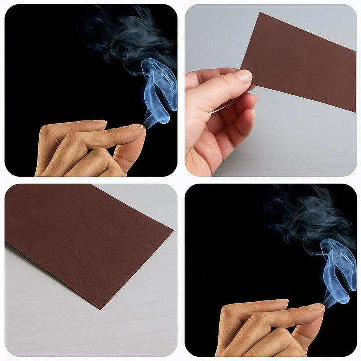 Rauchkarten Zaubertrick Set 10 Stück | Smoke Gimmick für Magie, Fotos &amp; Videos | Kompakte Effektkarten für Close-Up-Magie