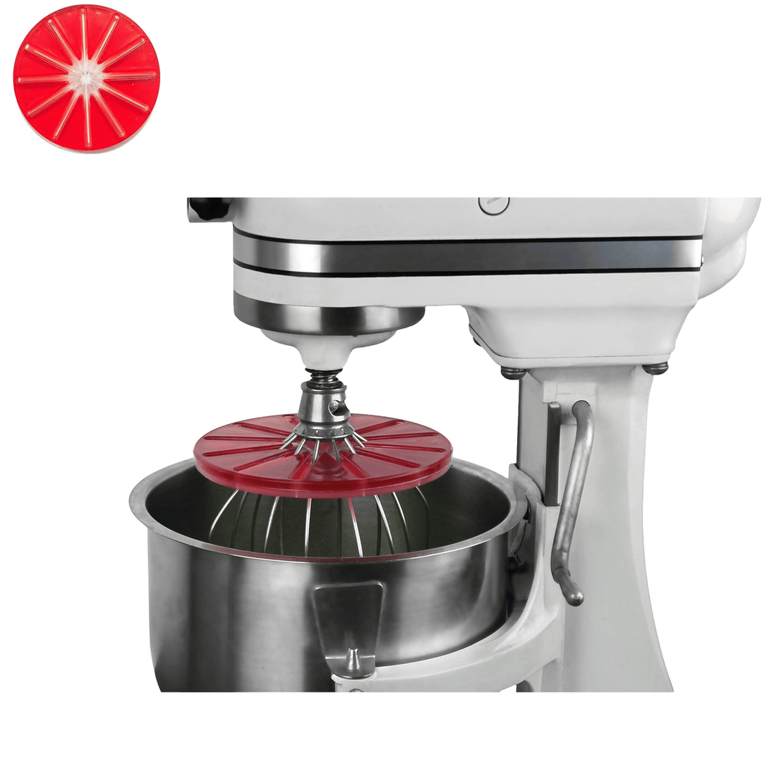 Whisk Cleaner for KitchenAid 6-Wire | Remove Dough Residue in Seconds | Splash Guard Holder | For 4.5–5 qt Tilt-Head &amp; Lift Bowl