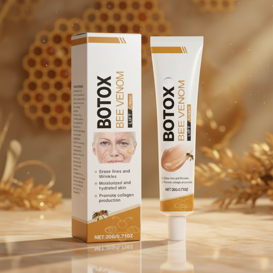Augencreme mit Bienengift 20 g | Straffende Augenpflege für feine Linien &amp; müde Augen | Feuchtigkeitsspendende Lift-Creme
