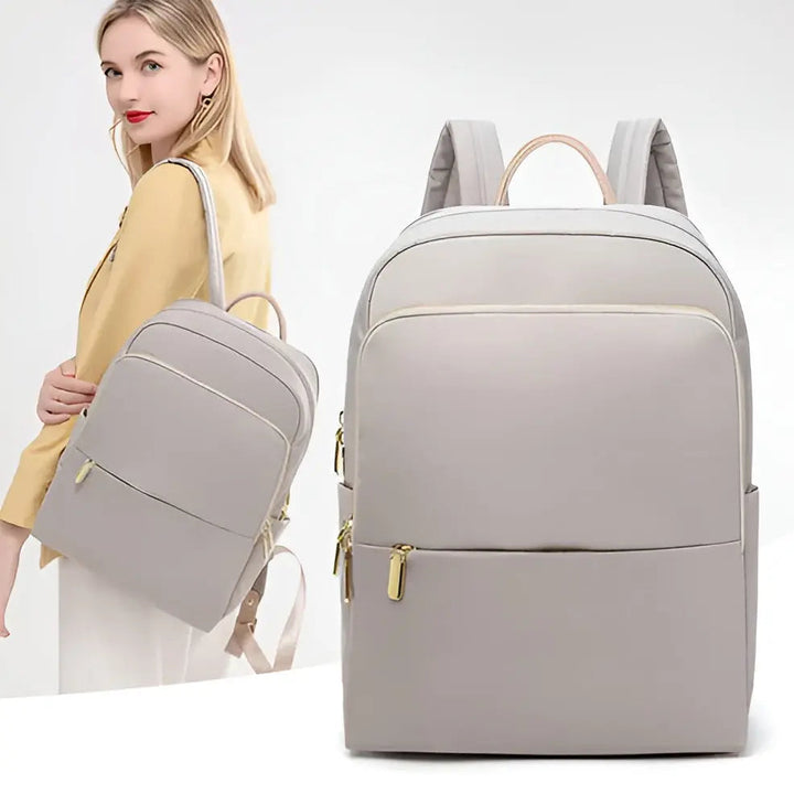 Damen Rucksack mit Laptopfach bis 14 Zoll | Wasserabweisender, leichter Rucksack für Büro, Reisen und Alltag