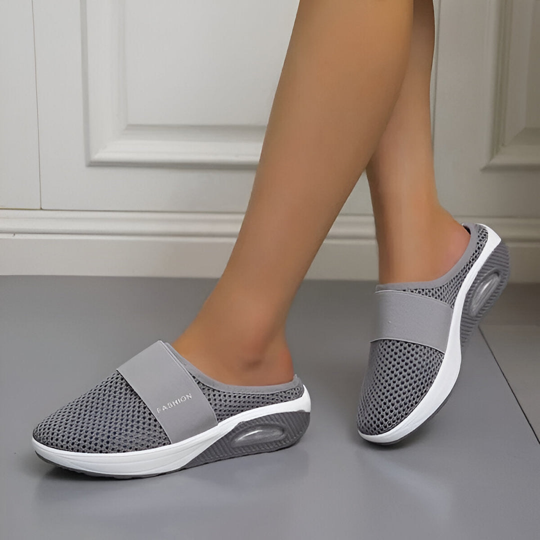 Macy - Sandales orthopédiques à talons compensés