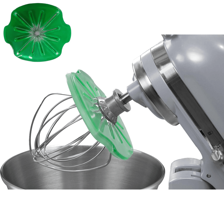Whisk Cleaner for KitchenAid 6-Wire | Remove Dough Residue in Seconds | Splash Guard Holder | For 4.5–5 qt Tilt-Head &amp; Lift Bowl