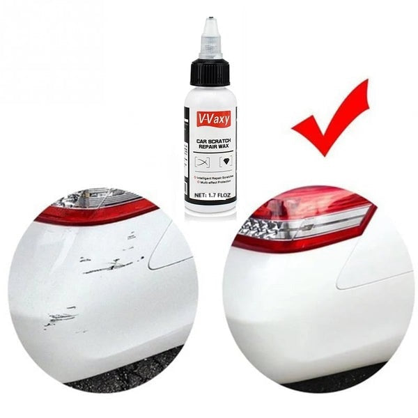 Car scratch repair wax 50 ml | Removes light scratches, swirl marks &amp; oxidation | Polishes + protective layer for lasting shine