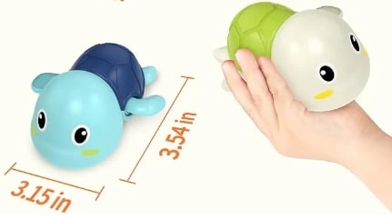 TinyTide - Interaktives Schildkröten-Badespielzeug-Set