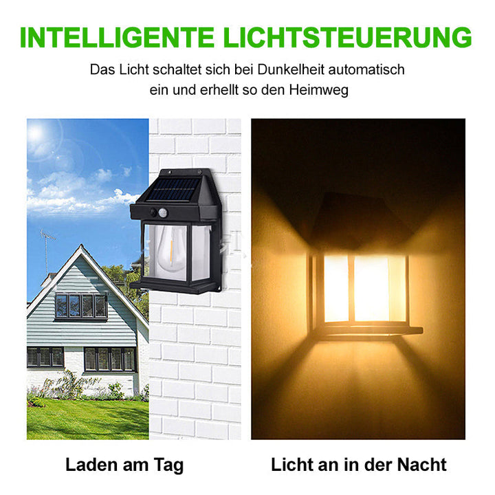 Buy 1 Get 1 Free | Solar tungsten wall light for outdoor use