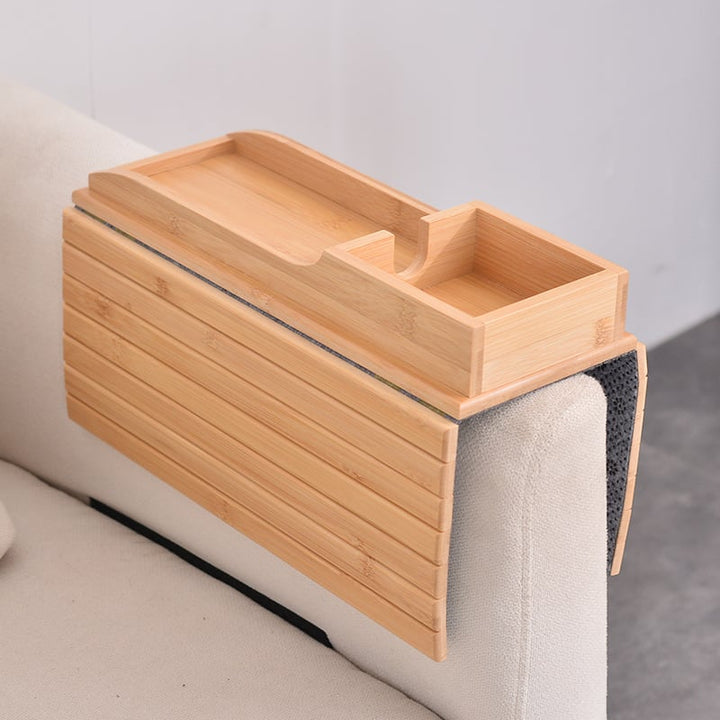 BambooSip – Eleganter Couch-Becherhalter