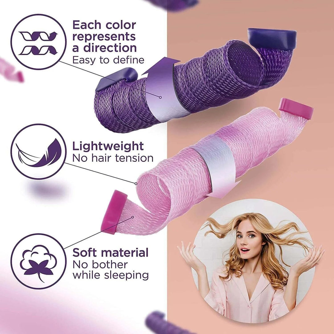 WaveWhisper™ — Aufwachen mit natürlich atemberaubenden, schadenfreien Locken, die lange halten (30 Stück)