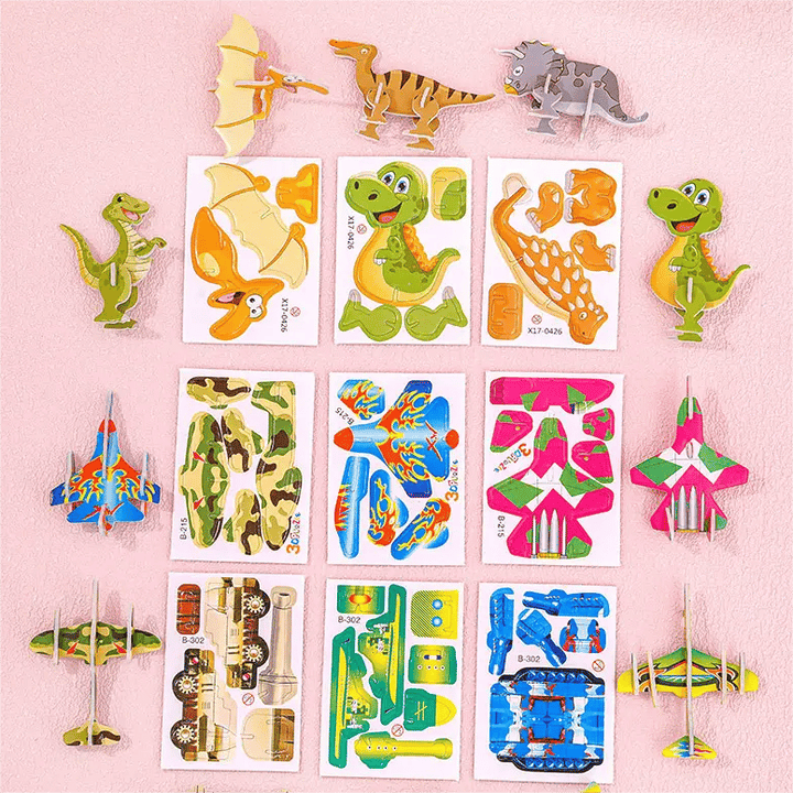 BrainBlox – 3D Cartoon-Puzzle für Kinder