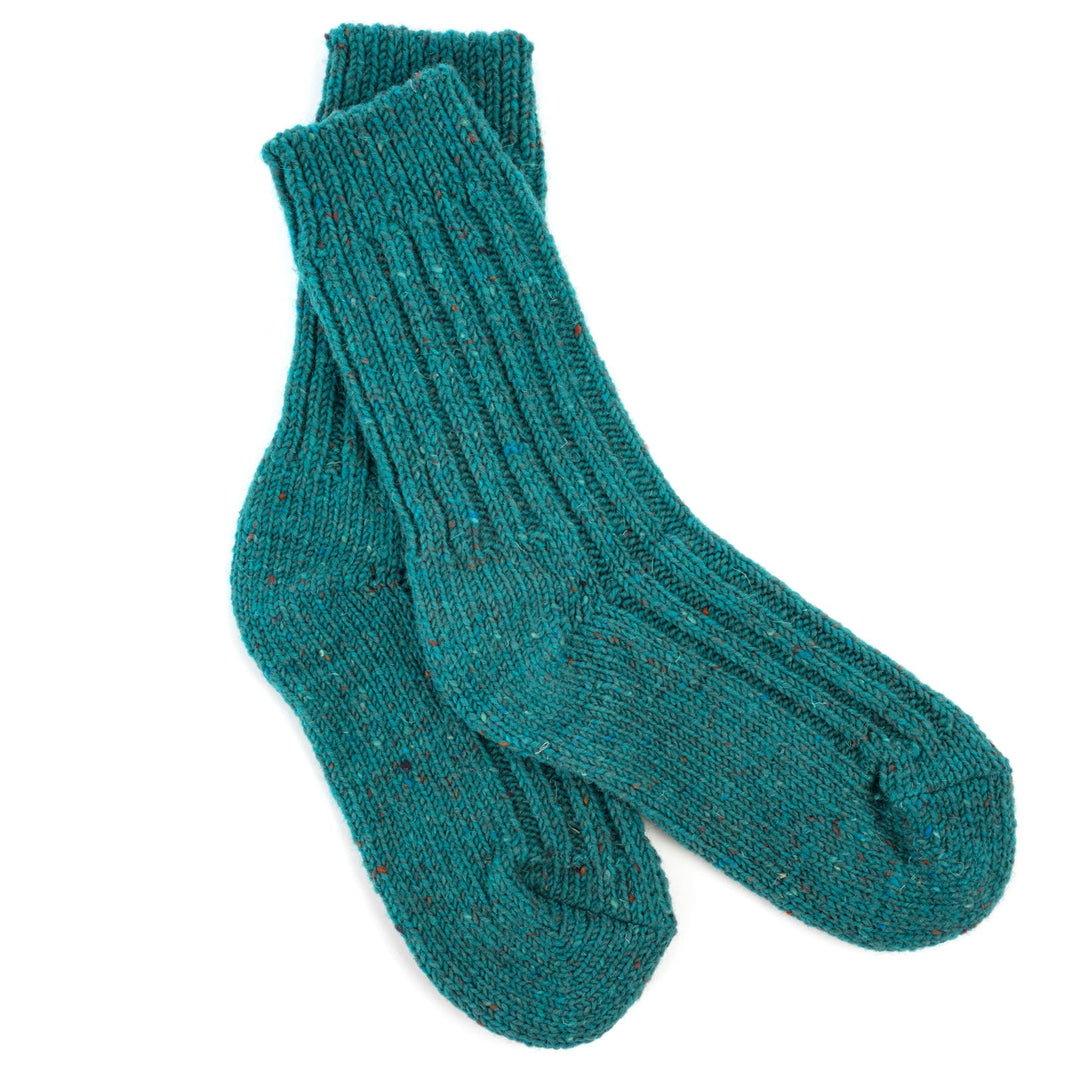 Wollsocken | Einfarbige Socken aus reiner Schurwolle für warme Füße zu Hause