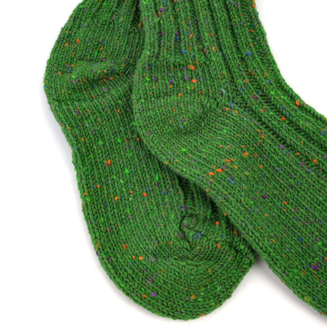Wollsocken | Einfarbige Socken aus reiner Schurwolle für warme Füße zu Hause