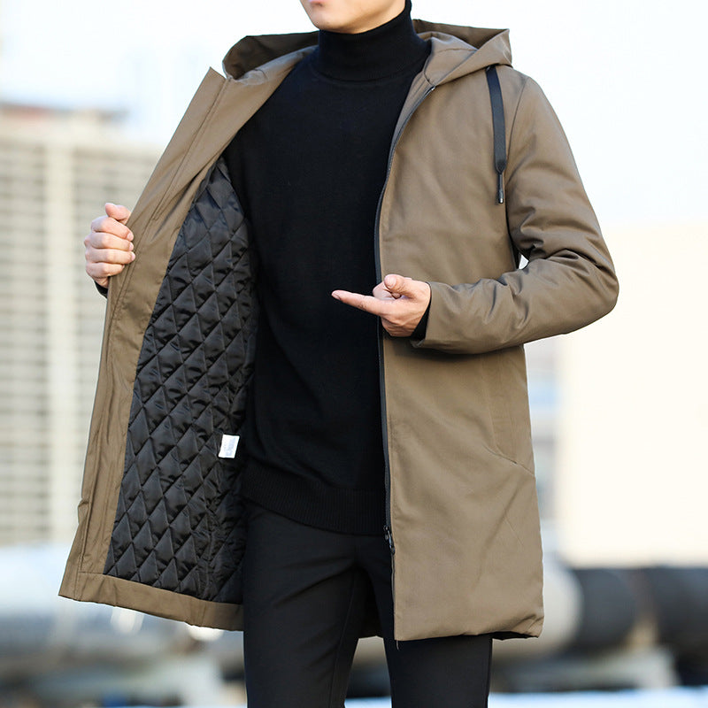 Herren Winterparka wasserdicht und warm | Isolierte Parka Jacke mit mehreren Taschen für Regen, Schnee und kalte Wintertage