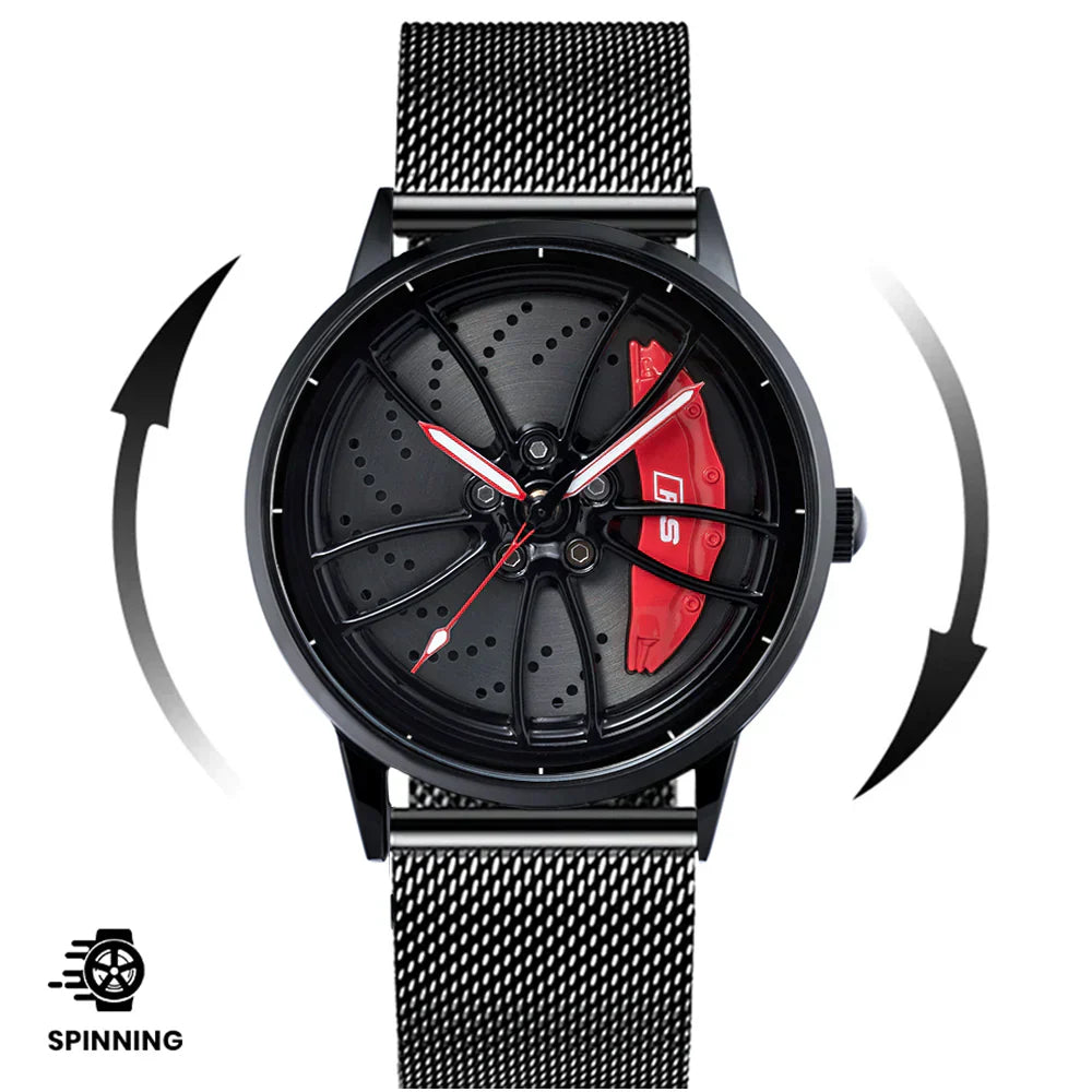Kinderuhr mit Fidget Spinner | 2-in-1 Armbanduhr mit verstellbarem Armband für Schule und Freizeit