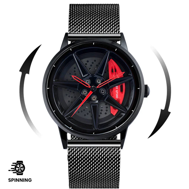 Kinderuhr mit Fidget Spinner | 2-in-1 Armbanduhr mit verstellbarem Armband für Schule und Freizeit
