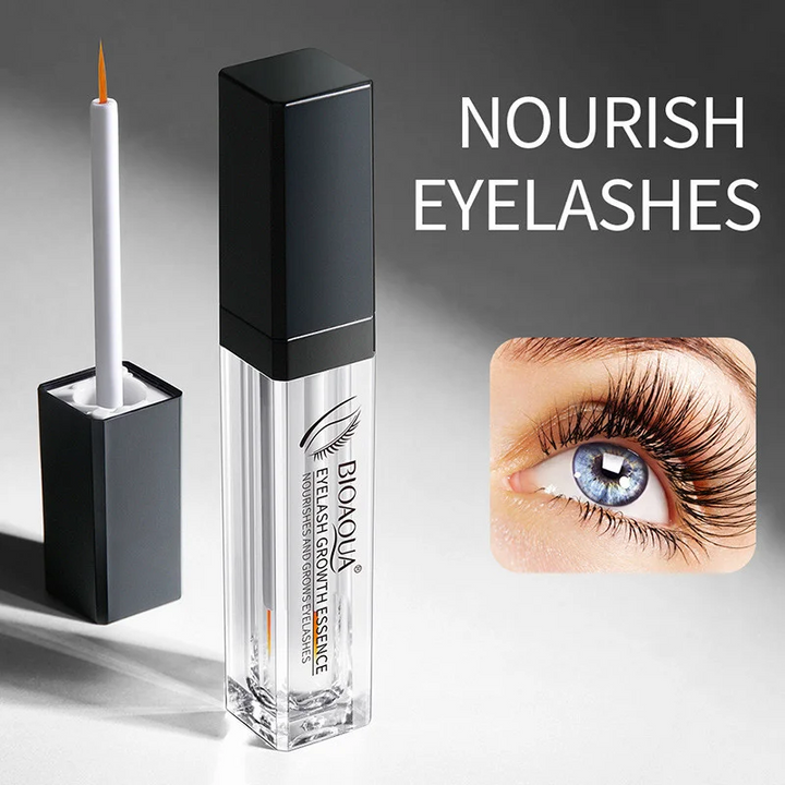 Eyelash serum with peptides &amp; biotin | For longer &amp; fuller looking lashes | Vegan, fragrance-free, for contact lenses, 1+1 free