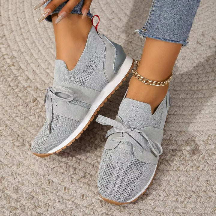 Damen Komfort-Turnschuhe mit Fußunterstützung | Bequeme Sneaker für Alltag &amp; Aktivitäten | Modische Freizeitschuhe