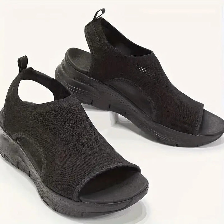 Orthopädische Damen Sandalen mit Fußgewölbestütze | Dämpfend, leicht &amp; bequem | Für Alltag, Arbeit &amp; Freizeit