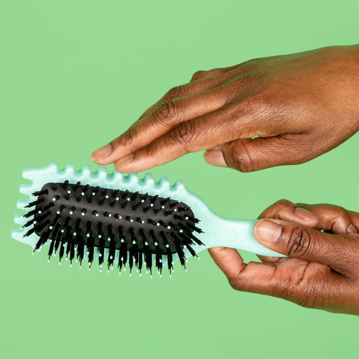 Spazzola per ricci con setole in nylon resistenti al calore | Definisce ricci e onde con effetto anti-crespo | Delicata, per tutti i tipi di capelli