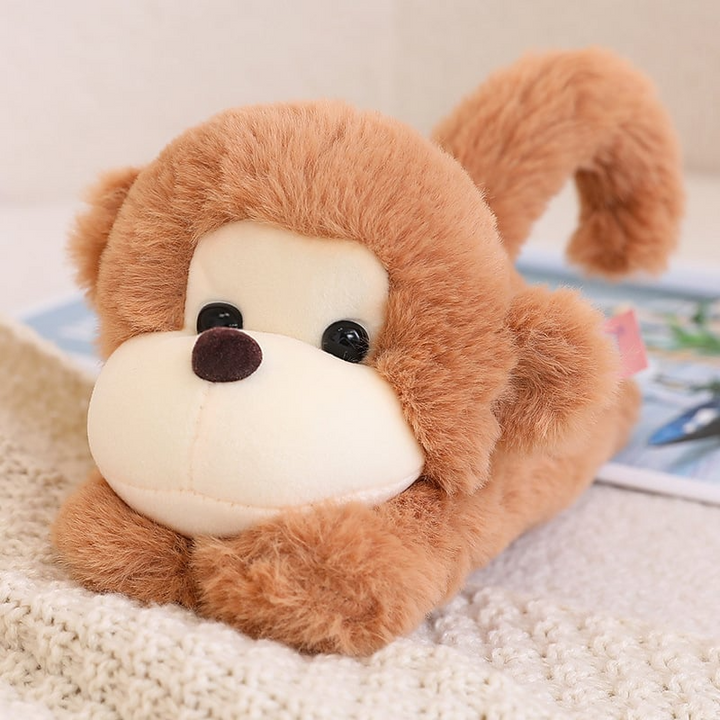 Plüsch Schnapp-Armband mit Cartoonfigur | Weiches Stoffarmband | Lustiges Kinderaccessoire | CharmeManschette